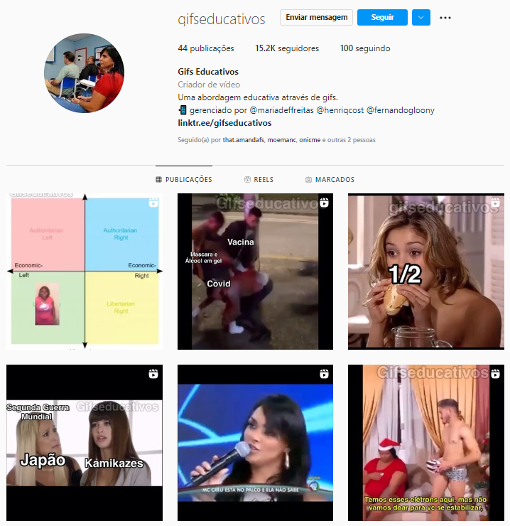 gifs educativos no insta